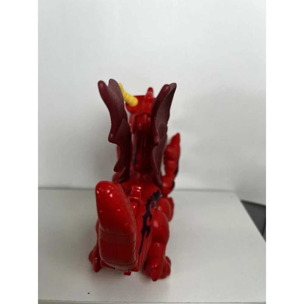 Imaginext Red Castle Dragon 6-Legged w/ Wings Fisher Price Tested Working‎